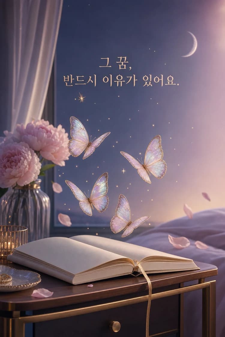 그 꿈, 반드시 이유가 있어요.
