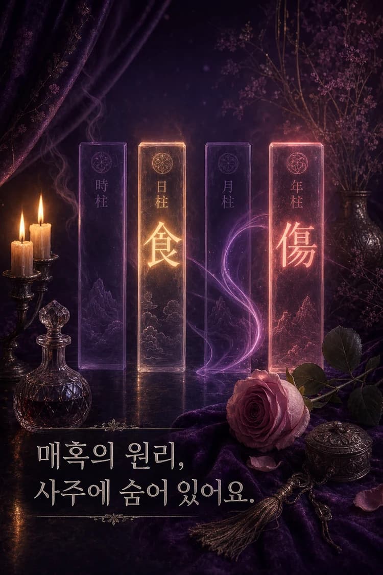매혹의 원리, 사주에 숨어 있어요.
