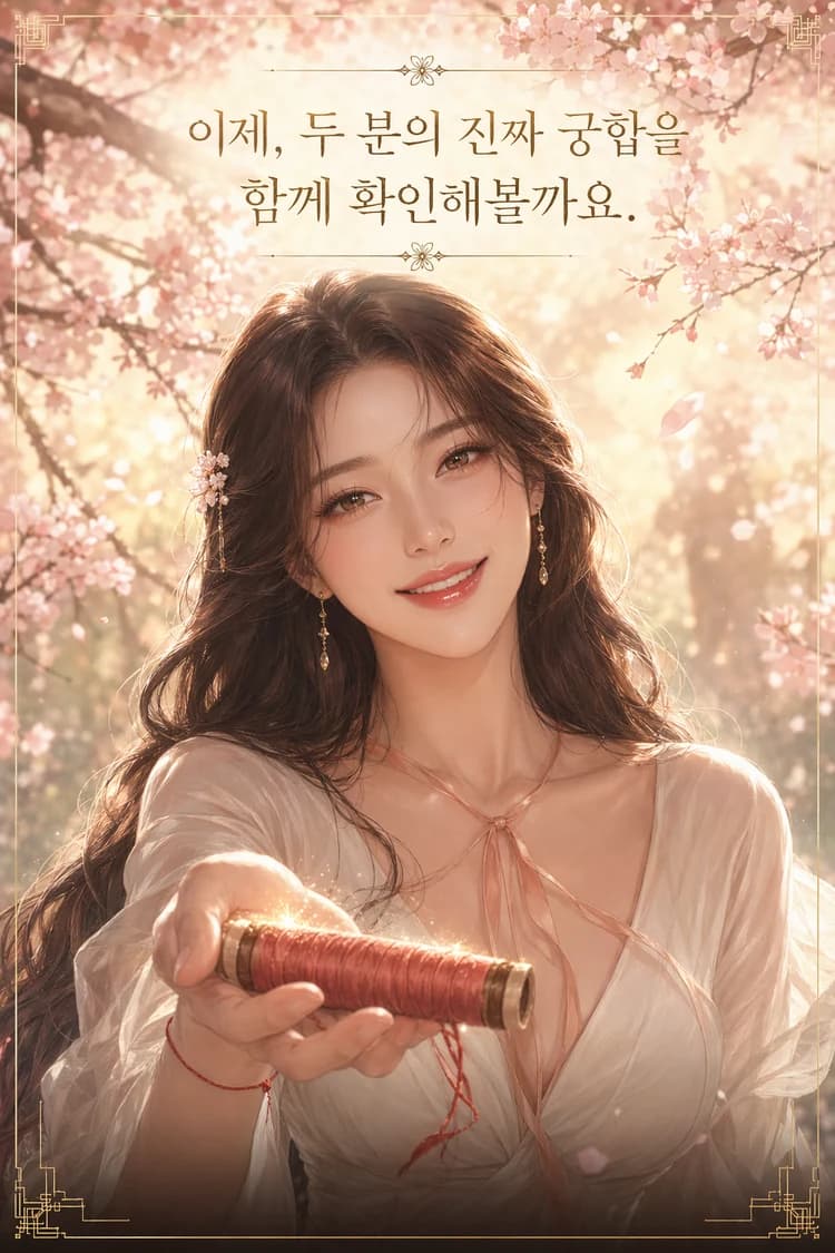 이제, 두 분의 진짜 궁합을 함께 확인해볼까요.