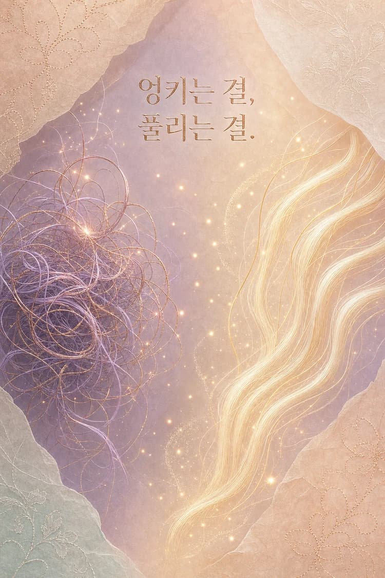 엉키는 결, 풀리는 결.