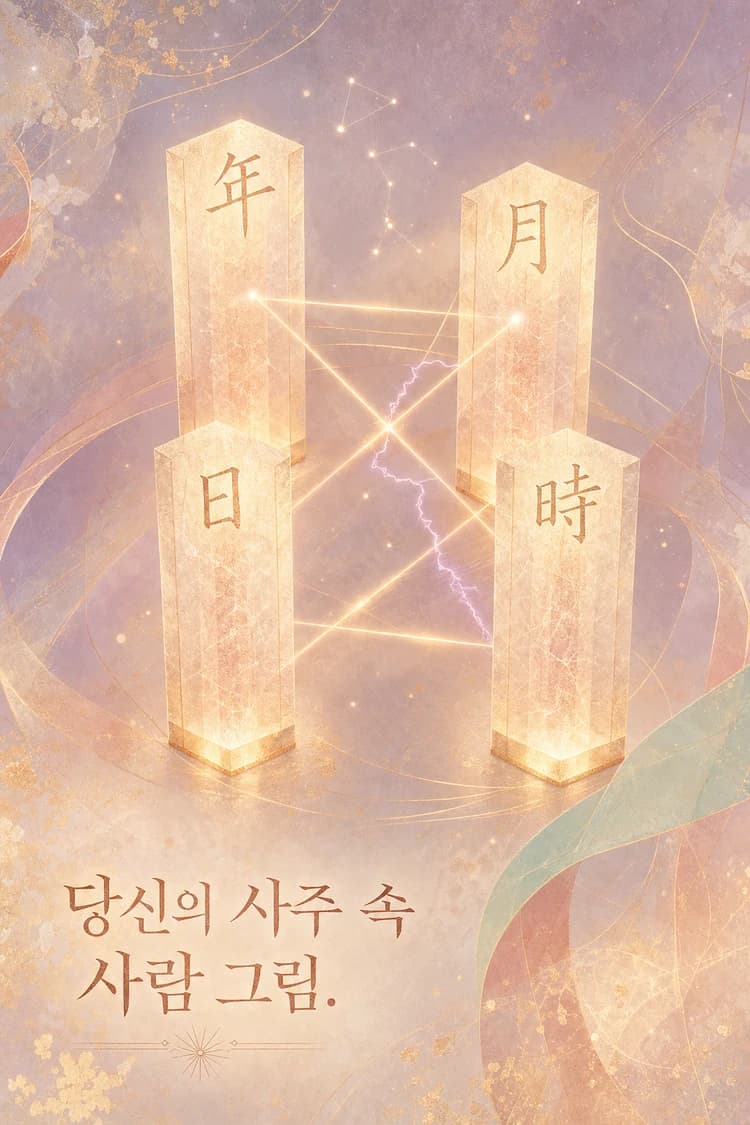 당신의 사주 속 사람 그림.