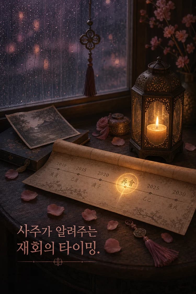 사주가 알려주는 재회의 타이밍.