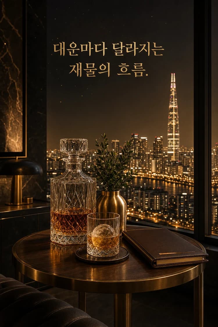 대운마다 달라지는 재물의 흐름.